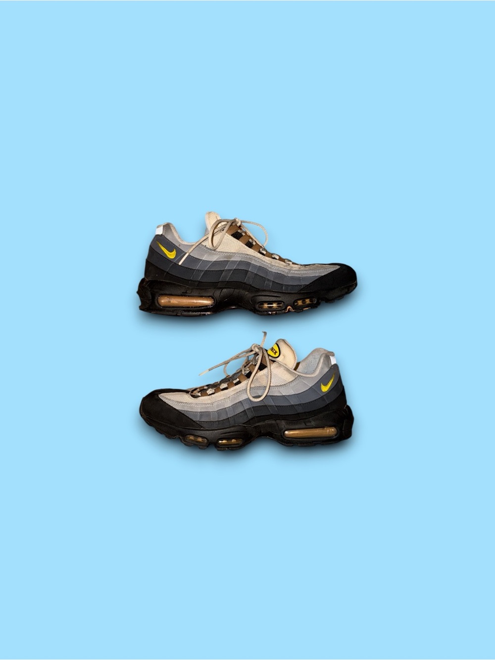 Nike Air Max 95 Icons Yellow Strike Men's Size 13 DX4236-100